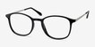 Civilization Black MetalEyeglass Frames from EyeBuyDirect, Angle View