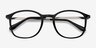 Civilization Black MetalEyeglass Frames from EyeBuyDirect, Closed View