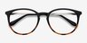 Gracious Black Tortoise MetalEyeglass Frames from EyeBuyDirect, Closed View
