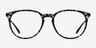 Gracious Pink Floral Plastic-metalMontures de lunettes de vue d'EyeBuyDirect, Vue de Face