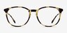 Gracious Light Tortoise MetalEyeglass Frames from EyeBuyDirect, Front View