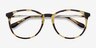 Gracious Light Tortoise MetalEyeglass Frames from EyeBuyDirect, Closed View