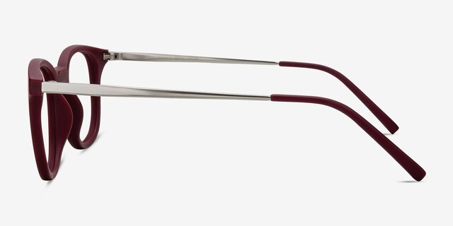 Chance Matte Scarlet MétalMontures de lunettes de vue d'EyeBuyDirect, Vue de Côté