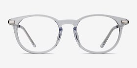 Mood Transparent Acetate-metal Montures de lunettes de vue d'EyeBuyDirect, Vue de Face