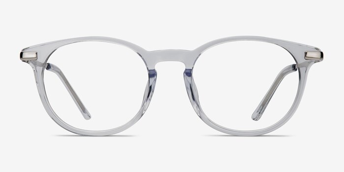 Mood Transparent Acetate-metal Montures de lunettes de vue d'EyeBuyDirect