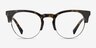 Macaw Tortoise AcetateEyeglass Frames from EyeBuyDirect, Front View