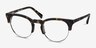 Macaw Tortoise AcetateEyeglass Frames from EyeBuyDirect, Angle View