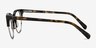 Macaw Tortoise AcetateEyeglass Frames from EyeBuyDirect, Side View