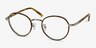 Anywhere Tortoise Acetate-metalEyeglass Frames from EyeBuyDirect, Angle View