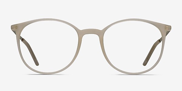 Tangent Transparent Métal Montures de lunettes de vue