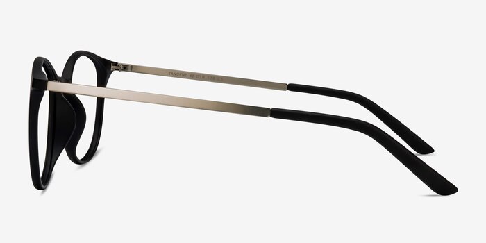 Tangent Noir Métal Montures de lunettes de vue d'EyeBuyDirect