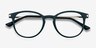 Mirando Marine MetalEyeglass Frames from EyeBuyDirect, Closed View