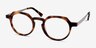Phantasm Matte Tortoise AcetateEyeglass Frames from EyeBuyDirect, Angle View