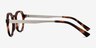 Phantasm Matte Tortoise AcetateEyeglass Frames from EyeBuyDirect, Side View