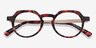 Phantasm Speckled Rose Acetate-metalMontures de lunettes de vue d'EyeBuyDirect, Vue Rapprochée