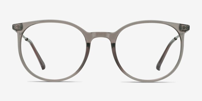 Marilou Clear Gray Plastic-metal Eyeglass Frames from EyeBuyDirect