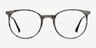 Marilou Marble Slate MetalEyeglass Frames from EyeBuyDirect, Front View