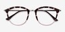 Lightworks Pink Floral Plastic-metalEyeglass Frames from EyeBuyDirect, Closed View