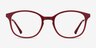 Villa Raspberry Plastic-metalEyeglass Frames from EyeBuyDirect, Front View