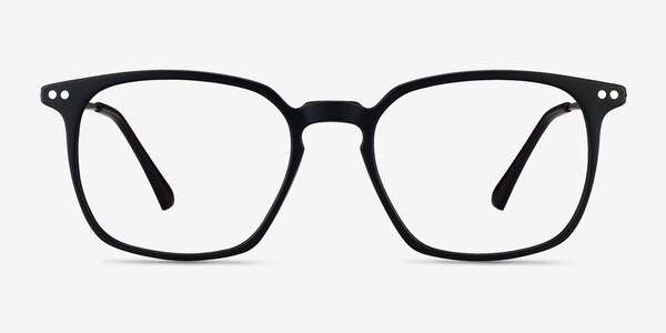 Ghostwriter Matte Black Plastic-metal Montures de lunettes de vue