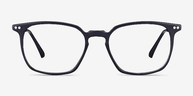 Ghostwriter Navy Plastic-metal Eyeglass Frames