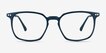 Ghostwriter Teal Plastic, MetalEyeglass Frames from EyeBuyDirect, Front View