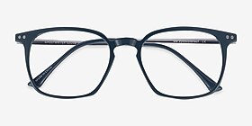 Ghostwriter Teal Plastic-metal Montures de lunettes de vue d'EyeBuyDirect, Vue Rapprochée