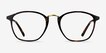 Crave Tortoise Plastic, MetalEyeglass Frames from EyeBuyDirect, Front View