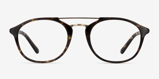 Lola Tortoise MetalEyeglass Frames from EyeBuyDirect, Front View