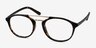 Lola Tortoise MetalEyeglass Frames from EyeBuyDirect, Angle View