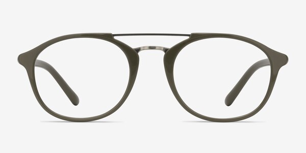Lola Olive Metal Eyeglass Frames