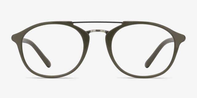 Lola Olive MetalEyeglass Frames from EyeBuyDirect, Front View