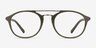 Lola Olive MetalEyeglass Frames from EyeBuyDirect, Front View