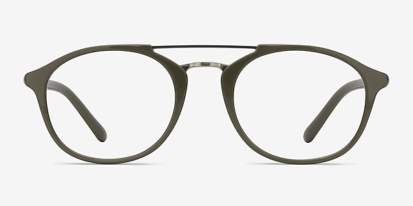 Lola Olive Métal Montures de lunettes de vue