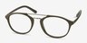 Lola Olive MetalEyeglass Frames from EyeBuyDirect, Angle View