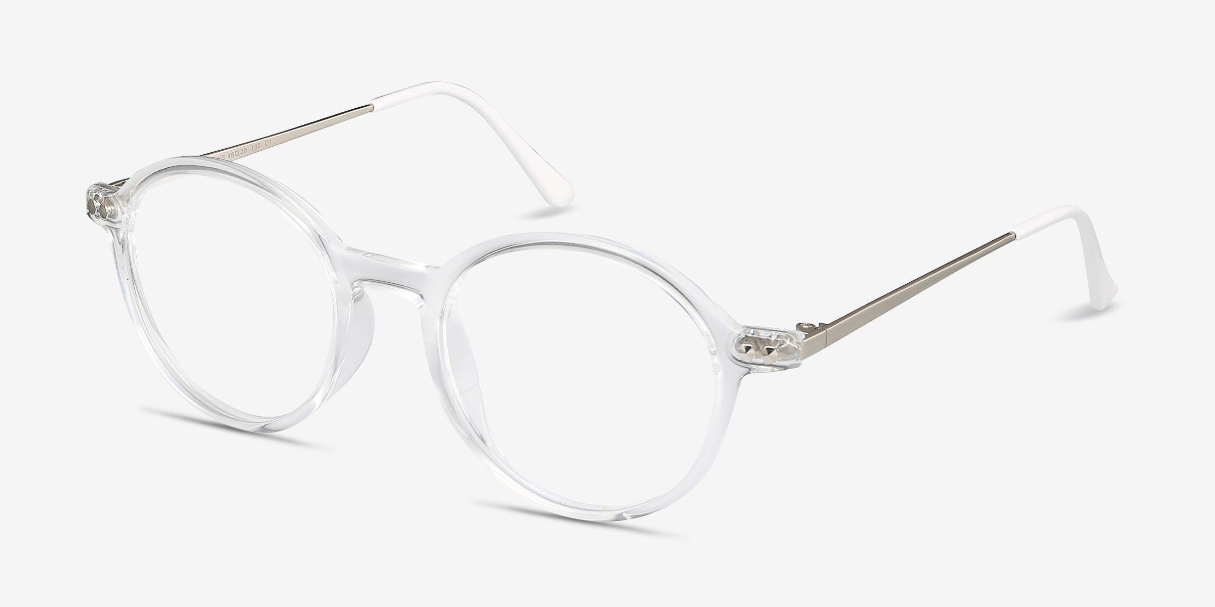 Hijinks Round Clear Full Rim Eyeglasses | Eyebuydirect
