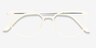 Strike White Plastic-metalEyeglass Frames from EyeBuyDirect, Closed View