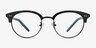 Annabel Tortoise Acetate-metalEyeglass Frames from EyeBuyDirect, Front View