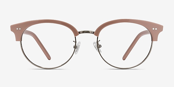 Annabel Pink Acetate-metal Eyeglass Frames