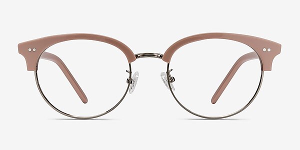 Annabel Pink Acetate-metal Eyeglass Frames