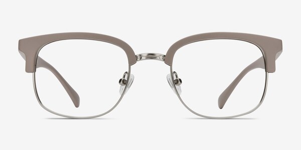 Yokote Gray Plastic-metal Eyeglass Frames