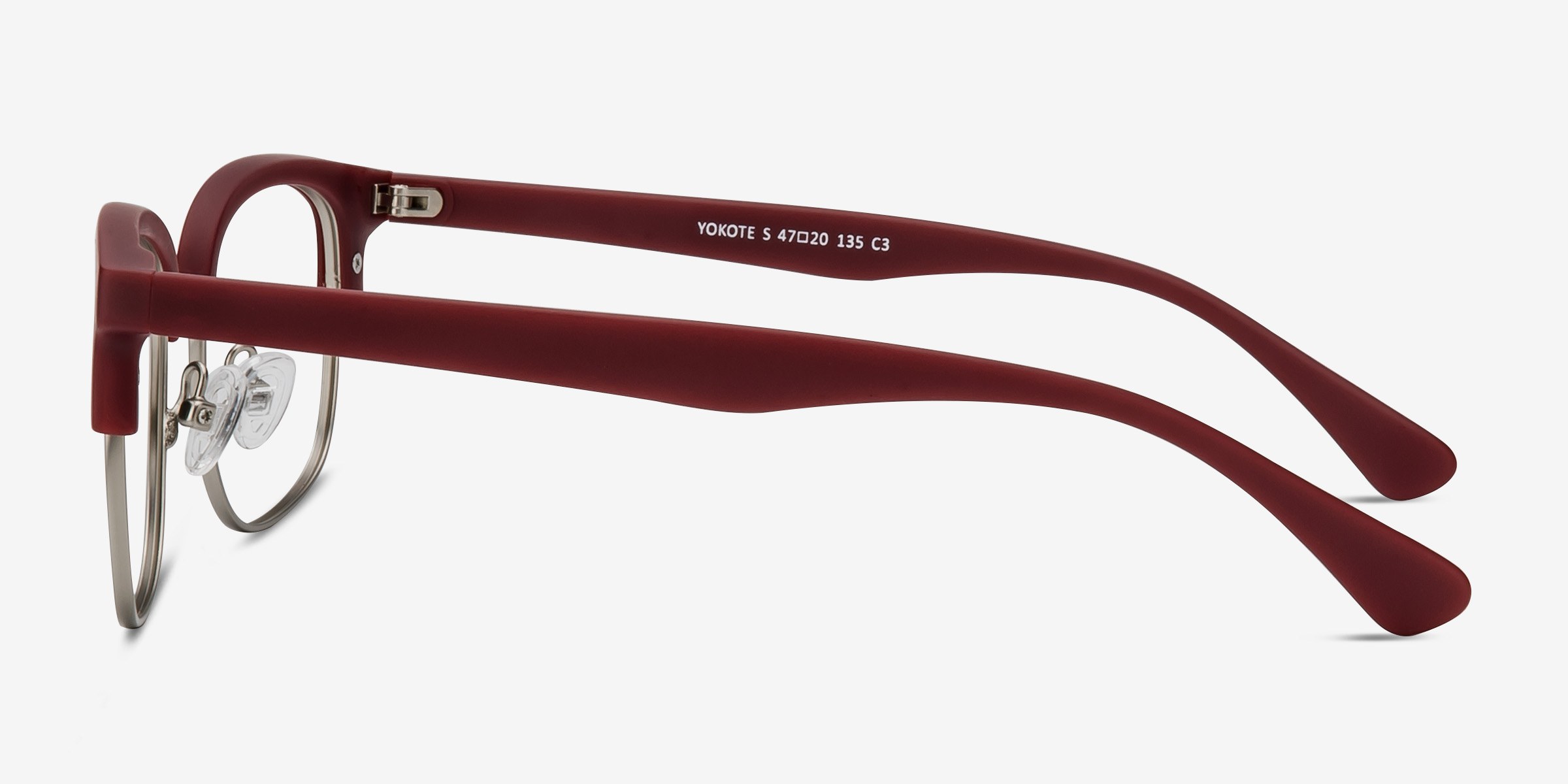 Yokote Browline Matte Black Full Rim Eyeglasses | Eyebuydirect