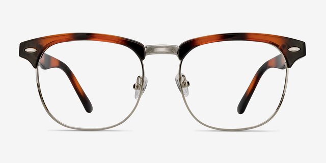 Coexist Tortoise Plastic-metalEyeglass Frames from EyeBuyDirect, Front View
