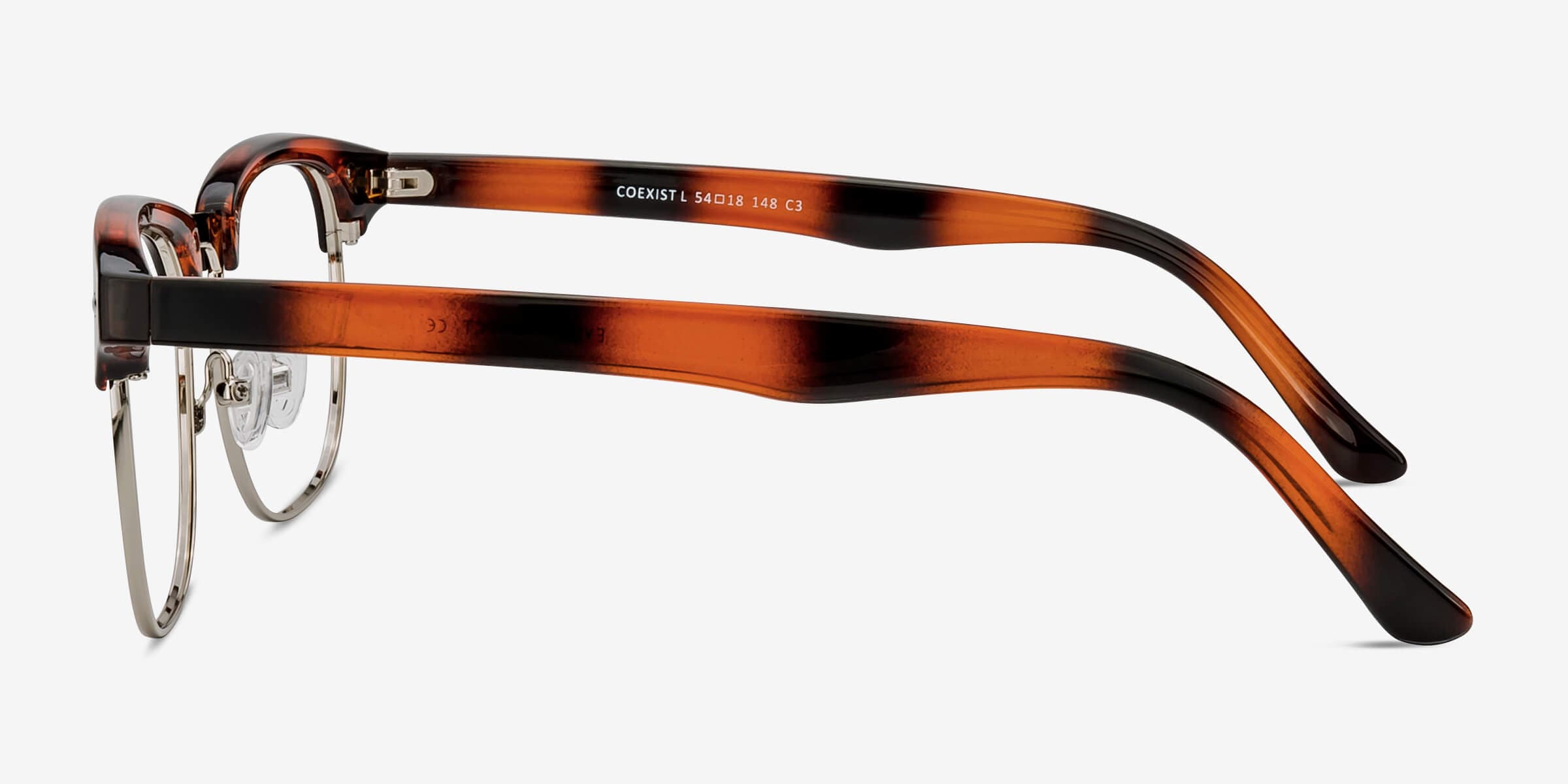 Coexist Browline Tortoise Full Rim Eyeglasses | Eyebuydirect