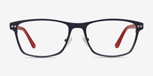 Comity Navy Acetate-metal Eyeglass Frames