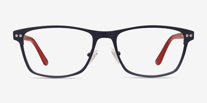 Comity Navy Acetate-metal Eyeglass Frames