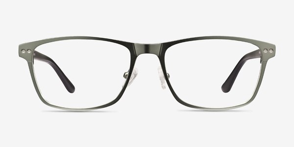 Comity Light Green Acetate-metal Montures de lunettes de vue