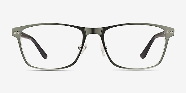 Comity Light Green Acetate-metal Montures de lunettes de vue