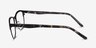 Volary Black Acetate-metalEyeglass Frames from EyeBuyDirect, Side View