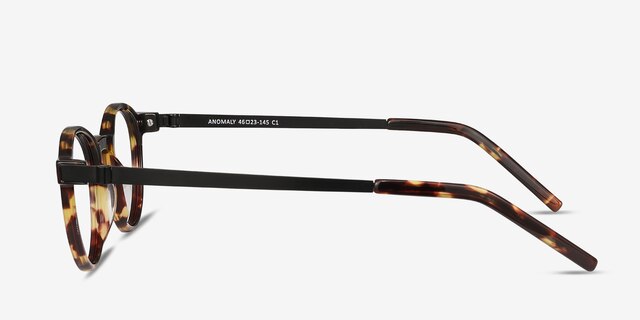 Anomaly Tortoise Acetate-metalEyeglass Frames from EyeBuyDirect, Side View
